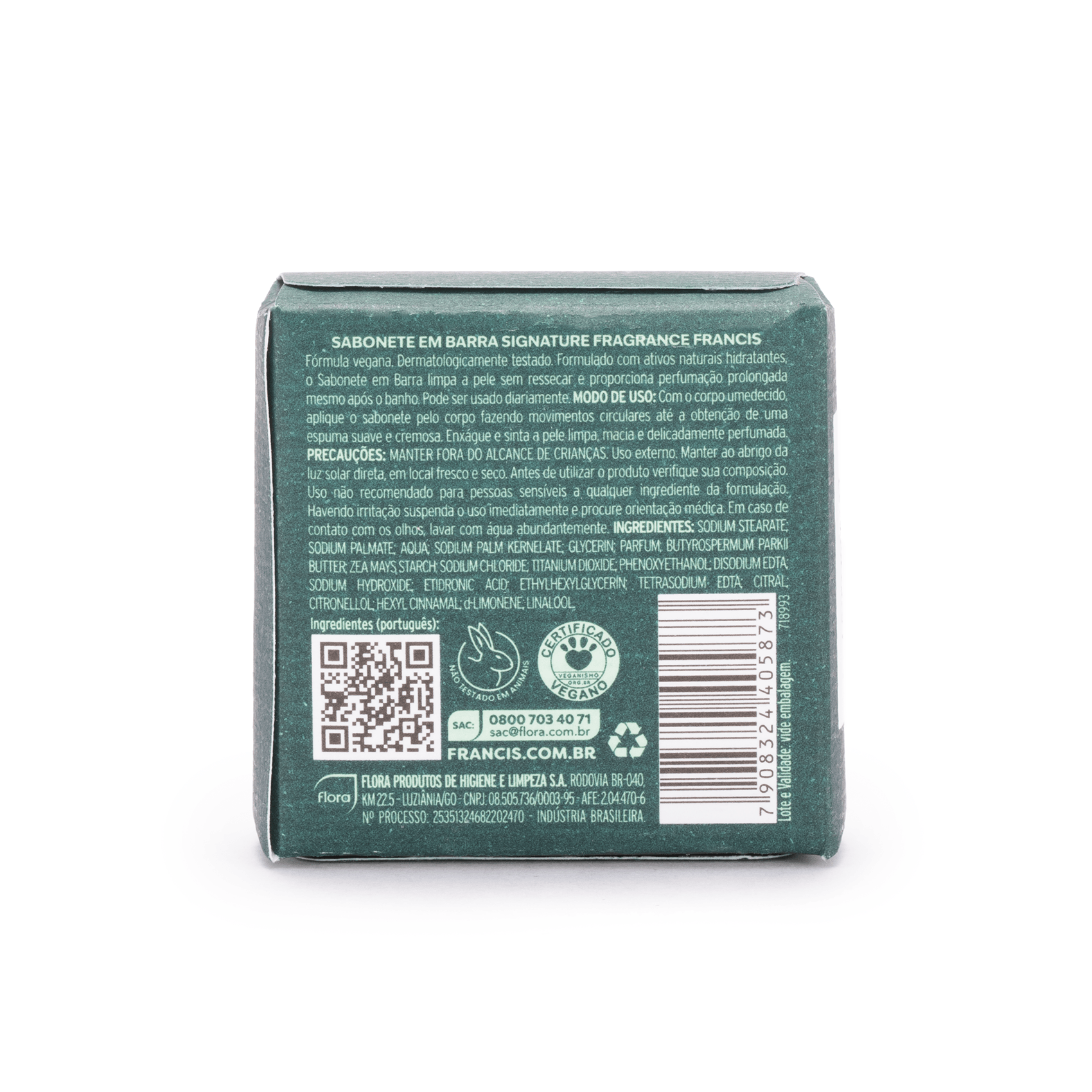 Sabonete Em Barra Francis Signature Fragrance 50 G