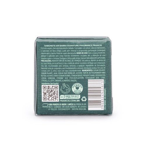 Sabonete Em Barra Francis Signature Fragrance 50 G