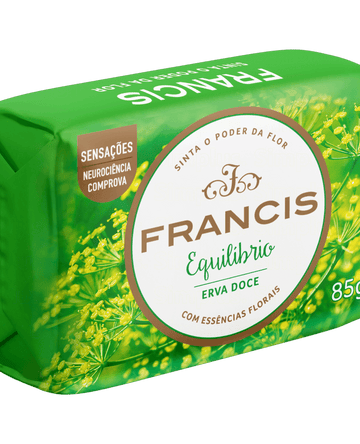 Sabonete Francis Equilíbrio Erva Doce  85g