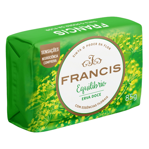 Sabonete Francis Equilíbrio Erva Doce  85g