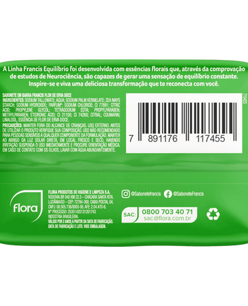 Sabonete Francis Equilíbrio Erva Doce  85g