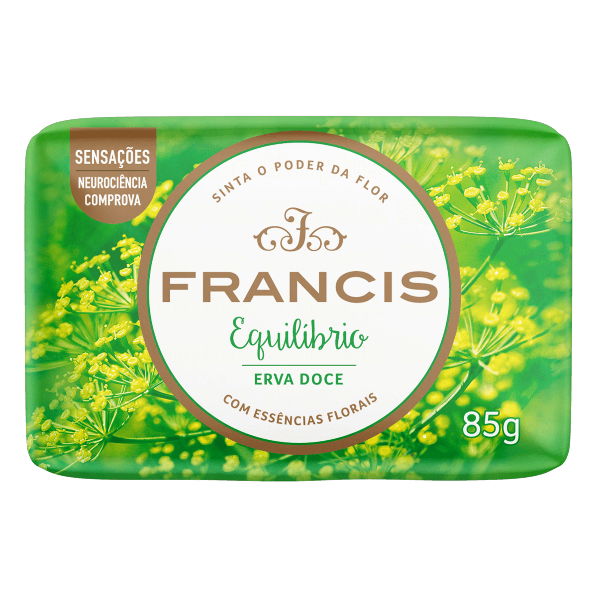 Sabonete Francis Equilíbrio Erva Doce  85g