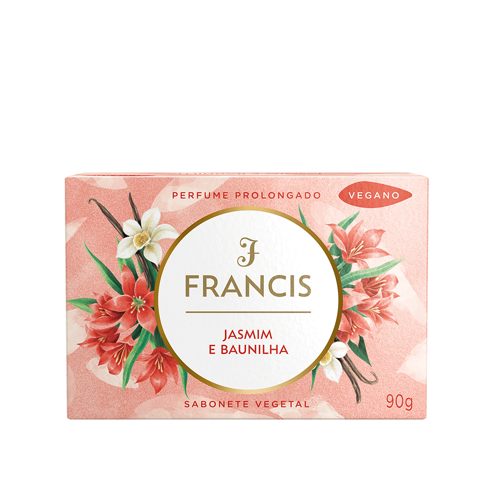 Sabonete Francis Jasmim & Baunilha 90g