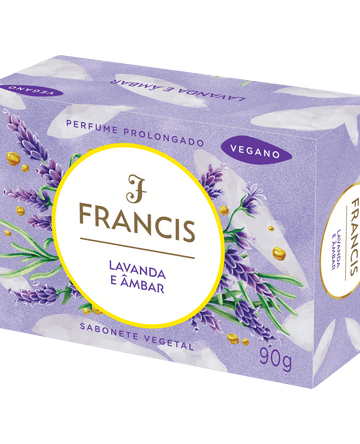 Sabonete Francis Lavanda & Âmbar 90g