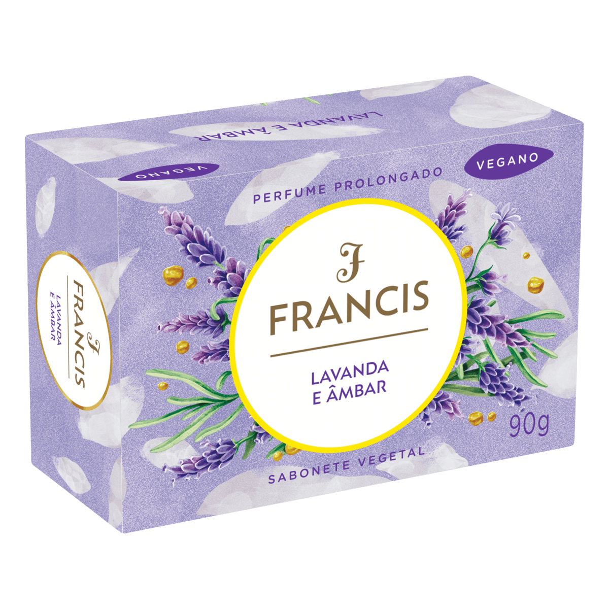 Sabonete Francis Lavanda & Âmbar 90g
