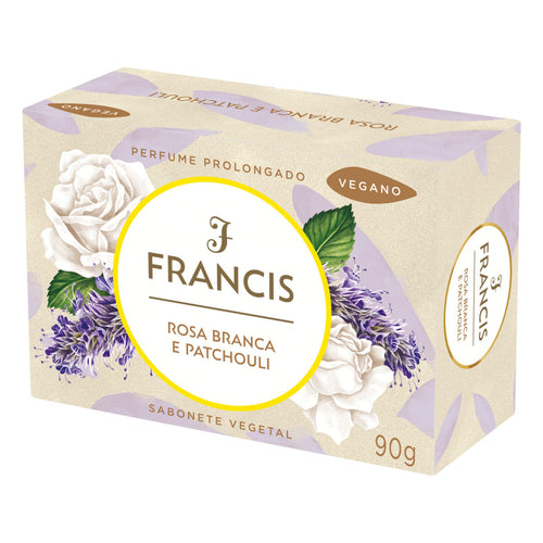 Sabonete Francis Rosa Branca & Patchouli 90g