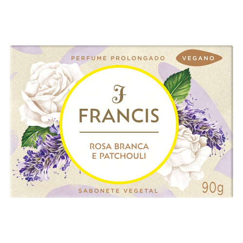 Sabonete Francis Rosa Branca & Patchouli 90g