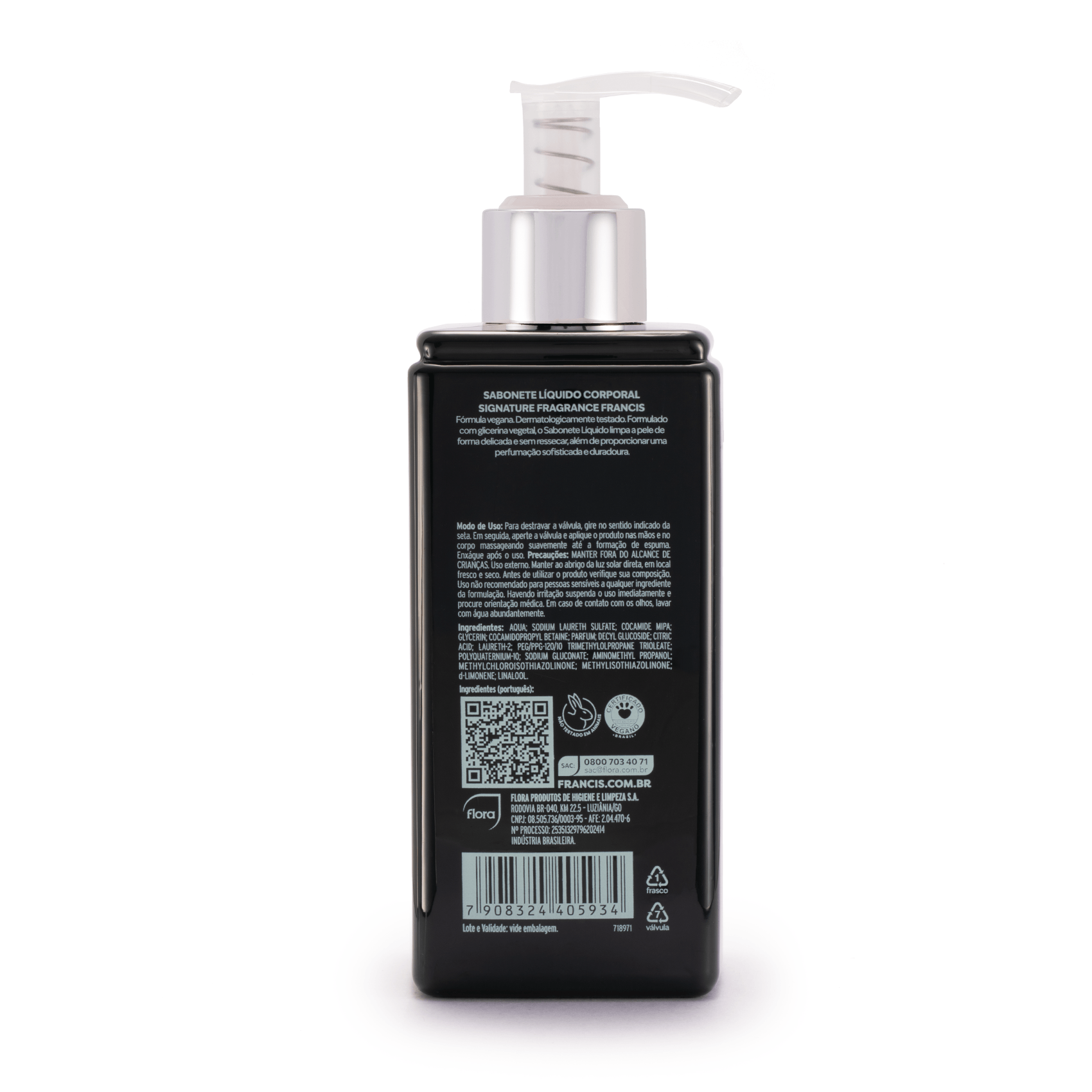 Sabonete Líquido Corporal Francis Signature Fragrance 250Ml