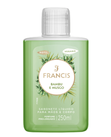Sabonete Líquido Francis Bambu & Musgo Refil 250ml
