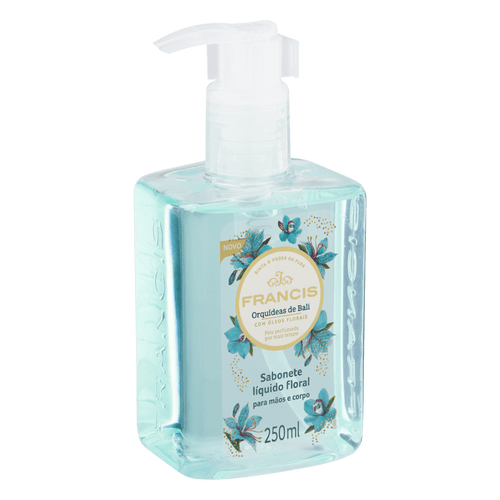Sabonete Líquido Francis Orquídeas de Bali Pump 250ml