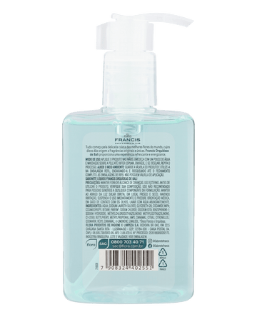 Sabonete Líquido Francis Orquídeas de Bali Pump 250ml