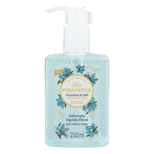 Sabonete Líquido Francis Orquídeas de Bali Pump 250ml
