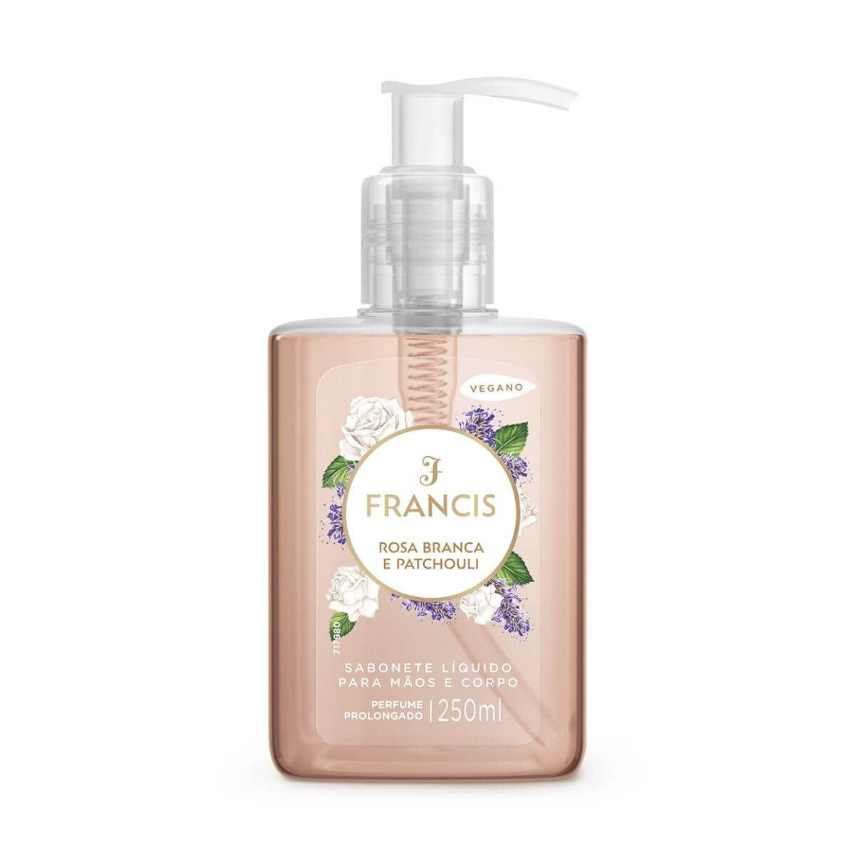Sabonete Líquido Francis Rosa Branca & Patchouli Pump 250ml