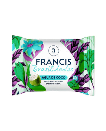 Sabonete em barra Francis Brasilidades Água de Coco 80g