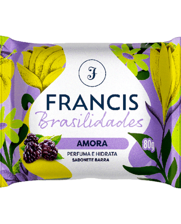Sabonete em barra Francis Brasilidades Amora 80g