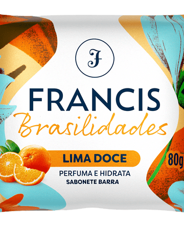 Sabonete em barra Francis Brasilidades Lima Doce 80g