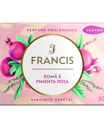 Kit Sabonete em Barra Francis Romã e Pimenta Rosa 90g