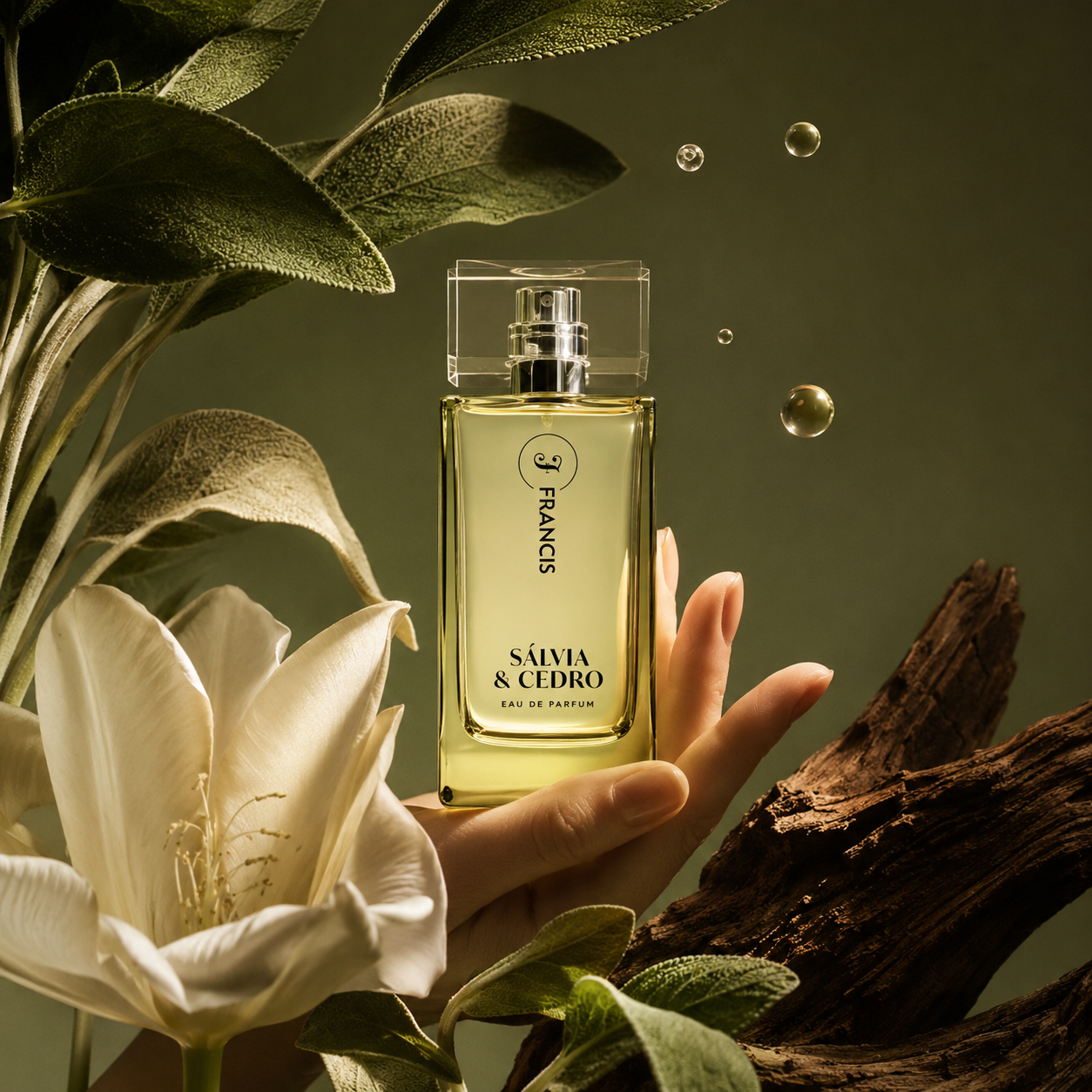 Eau De Parfum Francis Sálvia & Cedro 100ml