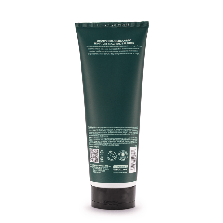 Shampoo Cabelo & Corpo Francis Signature 200ml
