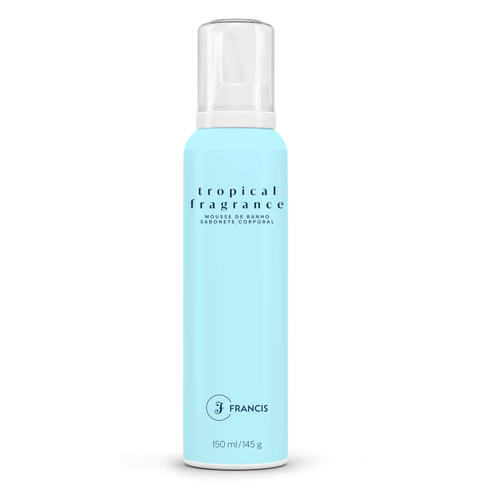 Mousse De Banho Sabonete Corporal Francis Tropical Fragrance 150ml