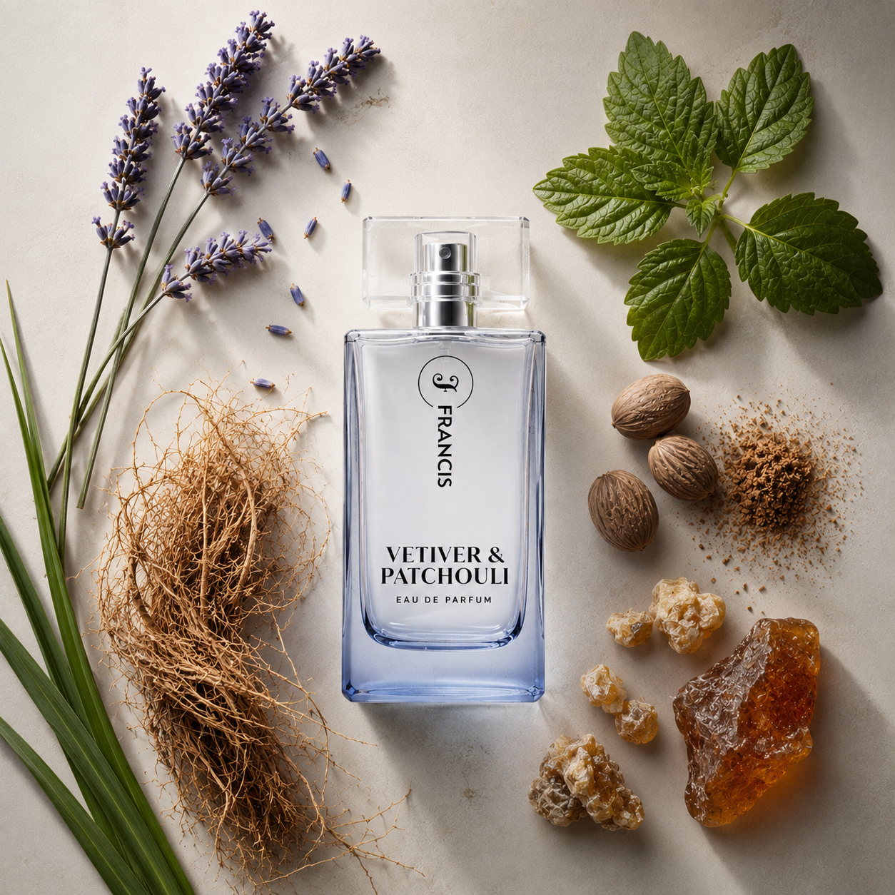 Eau De Parfum Francis Vetiver & Patchouli 100ml